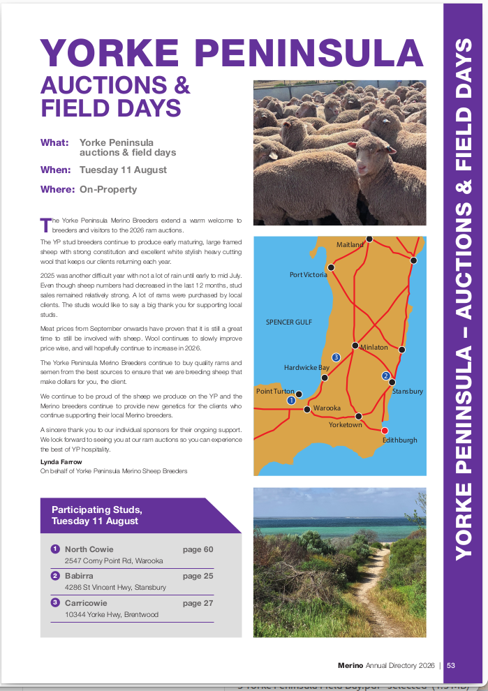 Yorke Peninsula iField Days